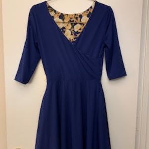 Betabrand 4-way reversible dress w/ pockets